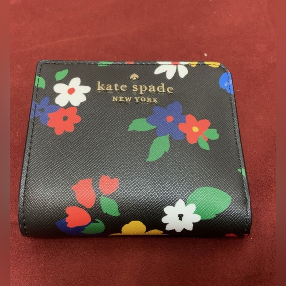 KATE SPADE Black floral Women's Wallet - Picture 9 of 9